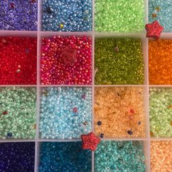 Small Color Beads For Bracelets 