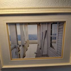 BEACH HOUSE OCEAN PRINT