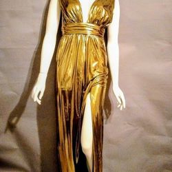 Gold Bronze Event Dress.