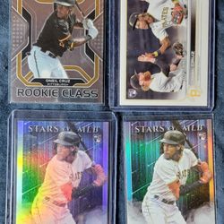 2022 Topps Update Baseball #SMLB-79 ONEIL CRUZ RC Stars Of MLB + US113 Rookie Debut.+ RC-2 Prizm Rookie Class Lot 