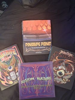 Pinstripe Planet & Kustom Kulture books