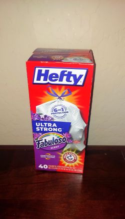 Hefty  Trash bags 13  gal 40 count