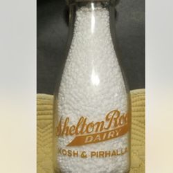 Milk Bottle, Collectible Nichols CT 1930’s