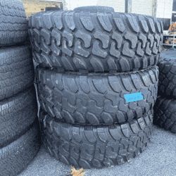 37 X 12.50 R17 Patriot Set of 3 Used