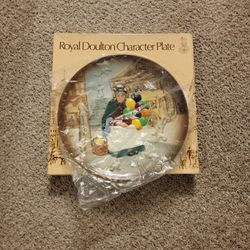 Royal Doulton "The Old Balloon Seller" Character Collectible Plate