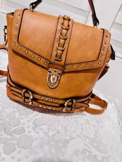 Nice leather woman handbag only $15