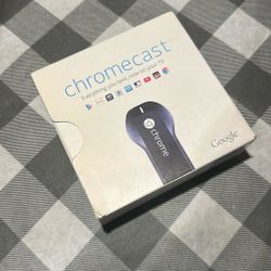 Chromecast By Google Streaming Videos On Demand. Netflix, Max, Disney 