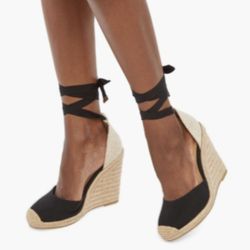 Just Fab “Jenala” Espadrelle Wedge Size 9