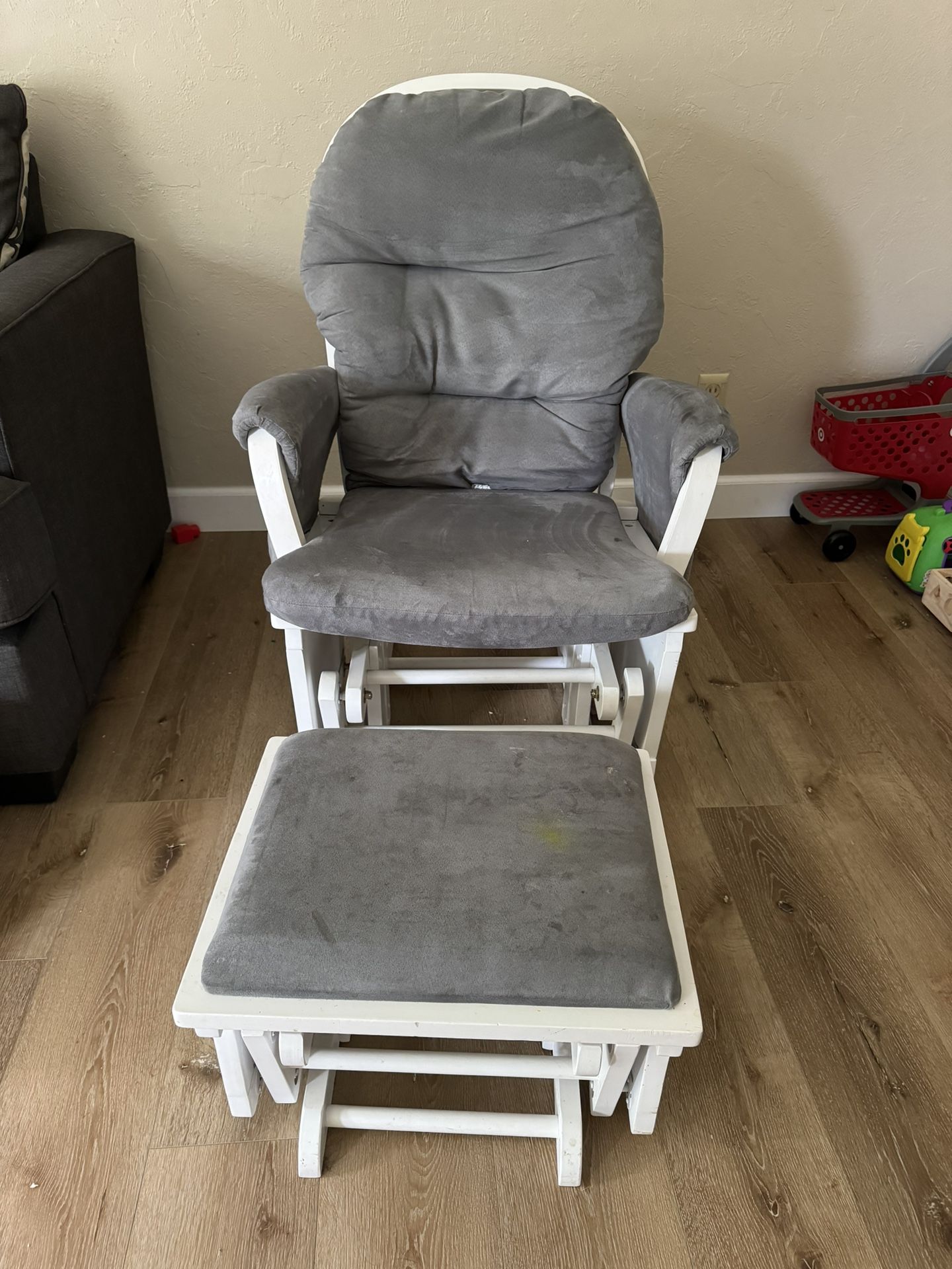 Grey Rocking Chair