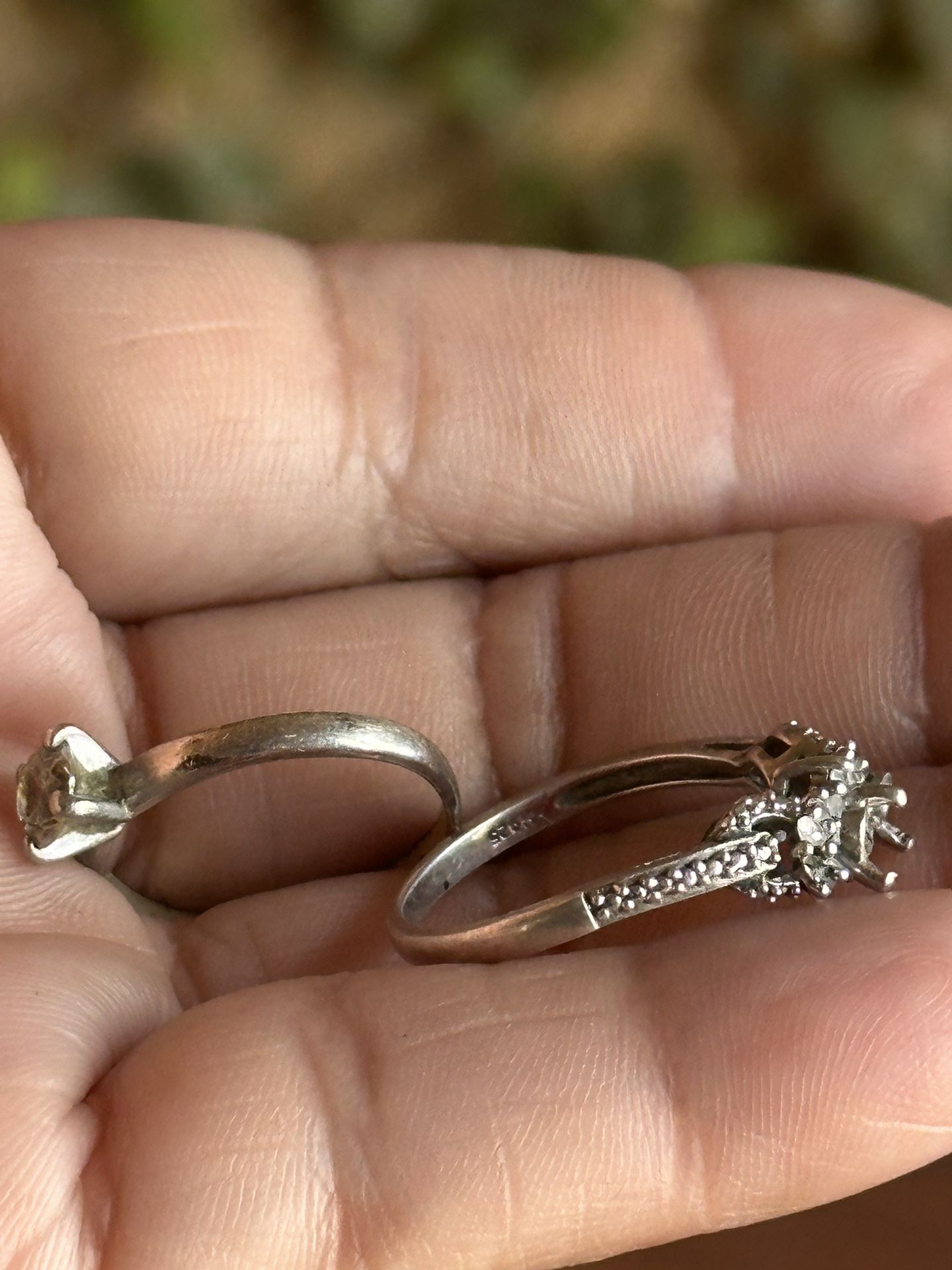 2 Silver Rings