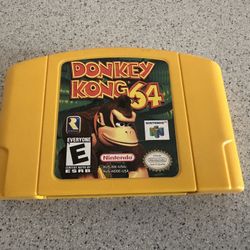 Donkey Kong Nintendo 64 Video Game