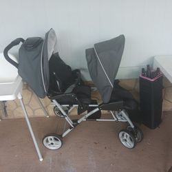 Coche De Bebe Doble