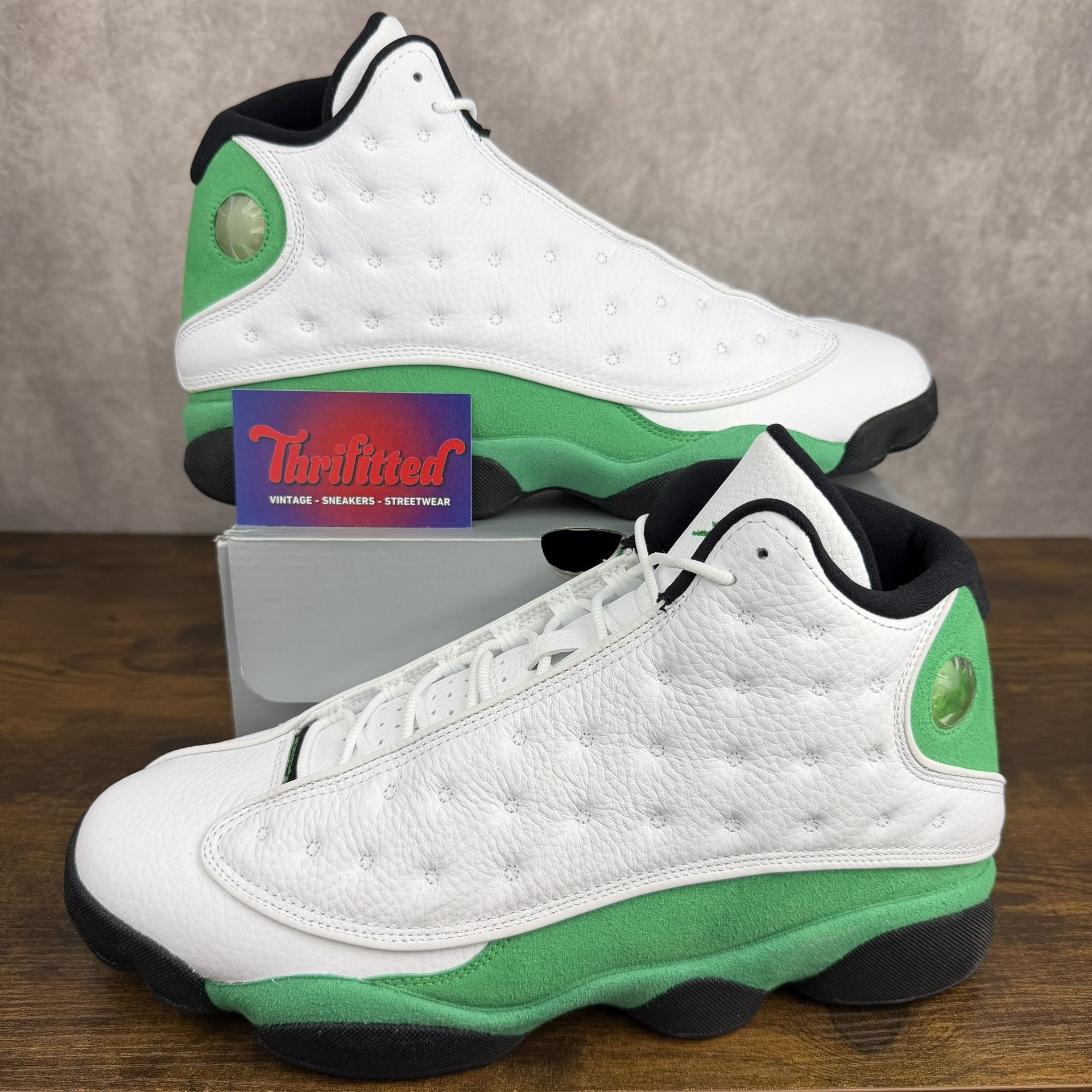 Air Jordan 13 Retro Lucky Green Size 13 DB6537-113 Men’s Sneakers OG Rare MJ