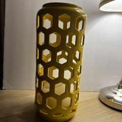 Ceramic Outdoor Decorative Lantern 12” H 5” W