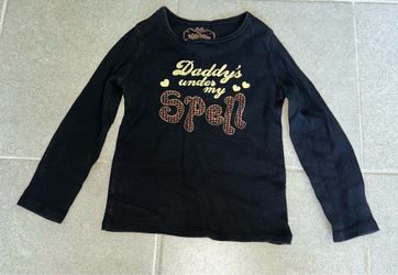 4T Old Navy Black Long Sleeve Halloween Tee