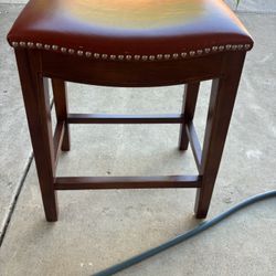 3 Short Bar Stools 