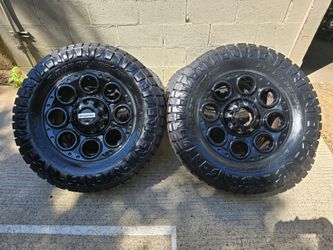 20" Black Ford F-250 Wheels