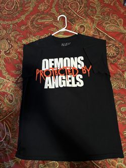 Nav Demon Protected By Angels VLone Tee