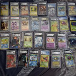 Pokemon Cards SLABS 