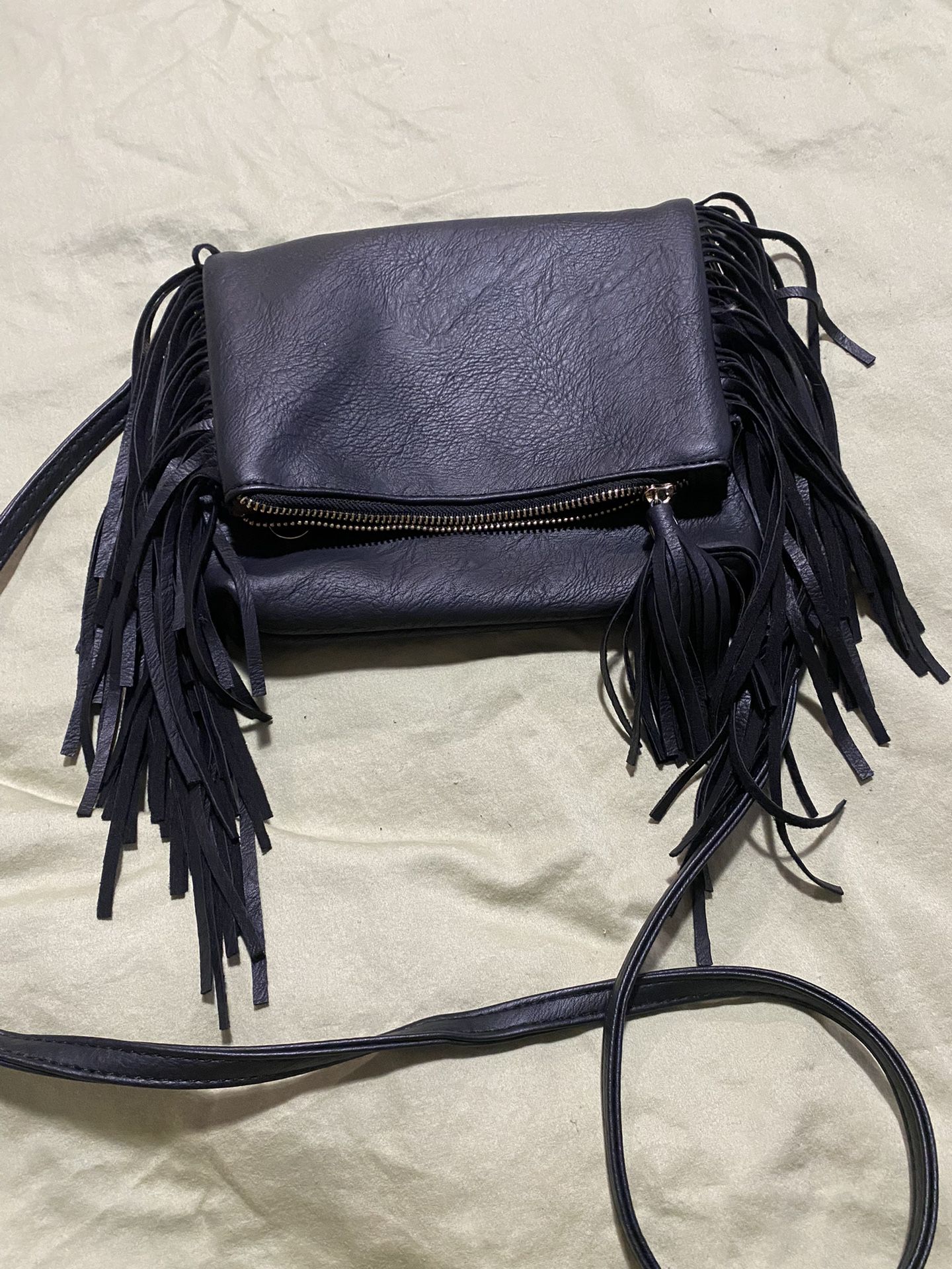 Fringe purse