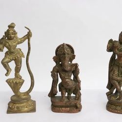 Indian Bronze Deity Sculptures 