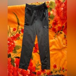 Uniqlo Black Casual Joggers Drawstring Pants