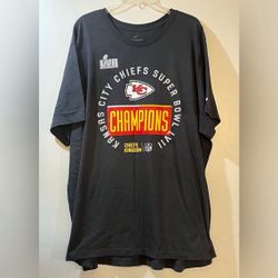 Kansas City Chiefs Tee Nike Men’s Sz 4XL