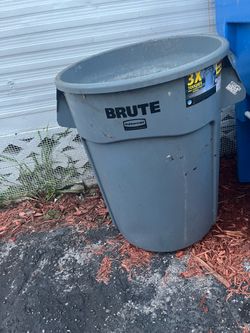 Brute garbage can