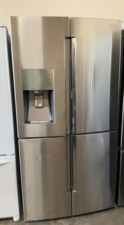 Samsung Quad Door Stainless Steel Refrigerator
