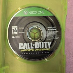 Call Of Duty Infinite Warfare Video Game For Xbox One 