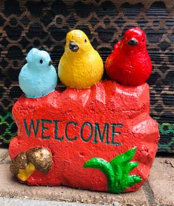GARDEN WELCOME ROCK