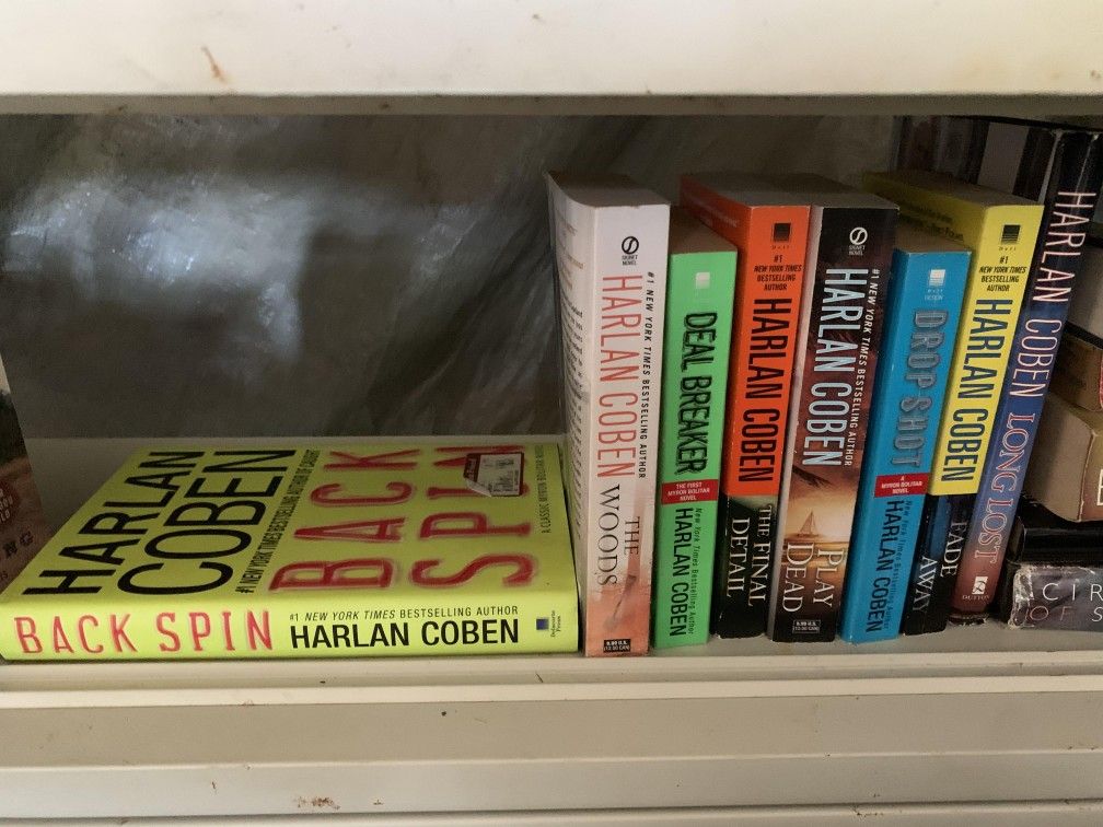 Harlen Coben Books; Set of 8