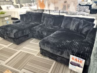 3pc Double Chaise Sectional