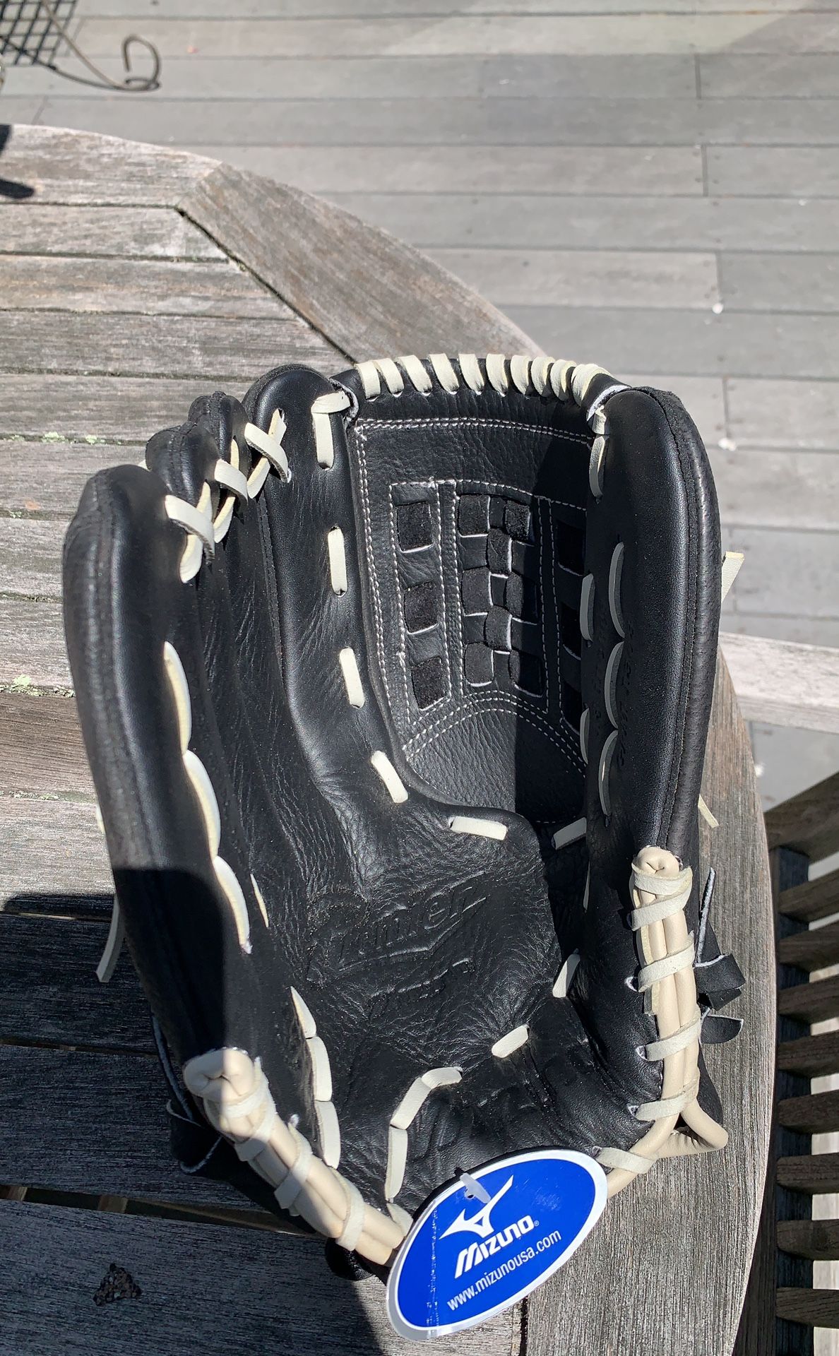 Left Handers Mizuno GPM1303 Premier BLACK 13" Slowpitch Softball Glove