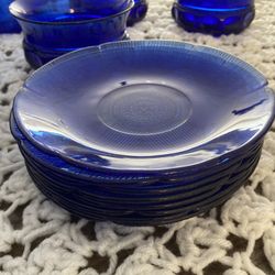 Blue Glassware