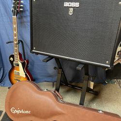 Guitar And Amplifier 