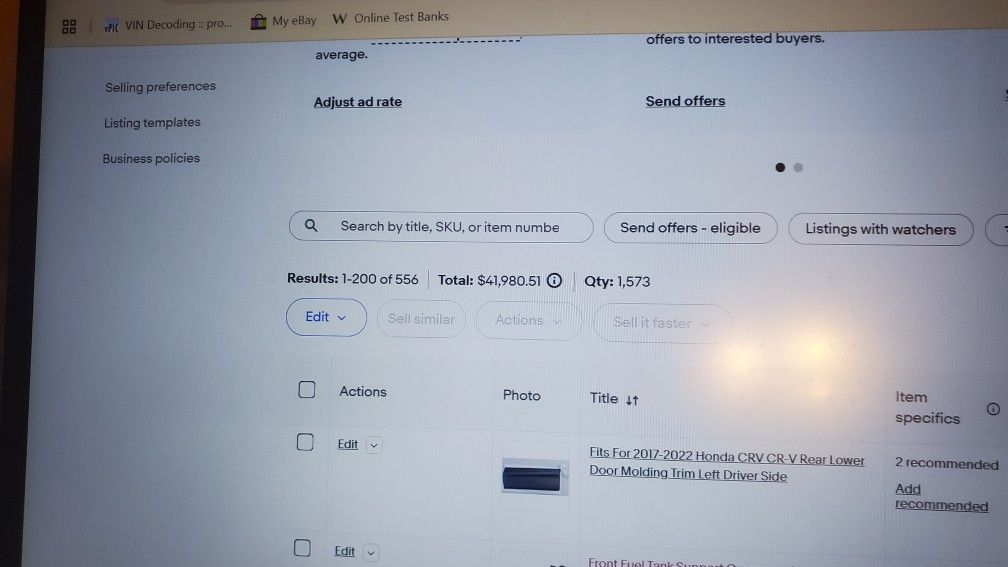 Huge eBay Inventory Sale – $80,000+ MSRP – Asking $10,000 for All