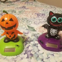 Lot Of 2 Bigger Sun Dancers Halloween Themed