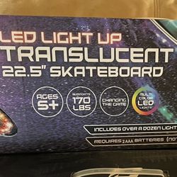 LED Changing Skateboard 