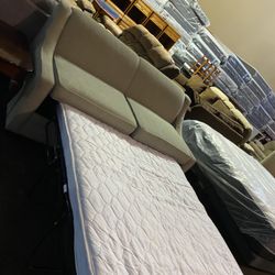 Fabric Sofa Bed Full 🦖