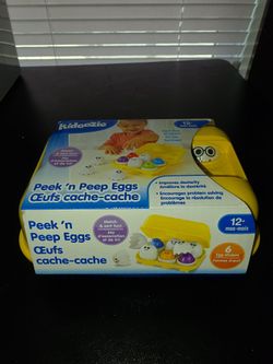 Kidoozie Peek 'n Peep Eggs Toddler Toy