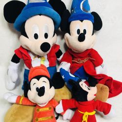Disney Mickey Mouse Sorcerer Plush Toys