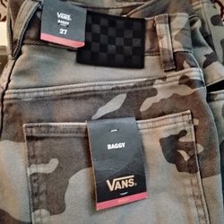 Vans Pants Camo 