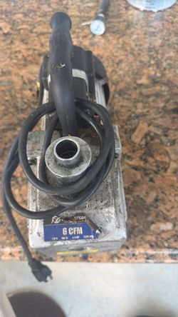 Máquina de recoger Freon a/c funciona bien