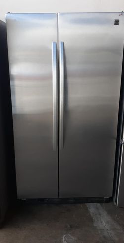 Kenmore Side By Side Stainless Steel Refrigerator
