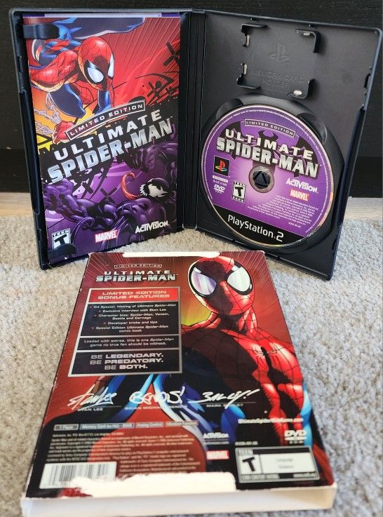 PS2 - Ultimate Spider-Man- Limited Edition