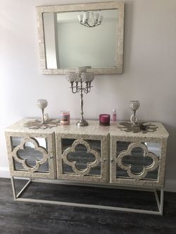 Mirror with the dresser 
