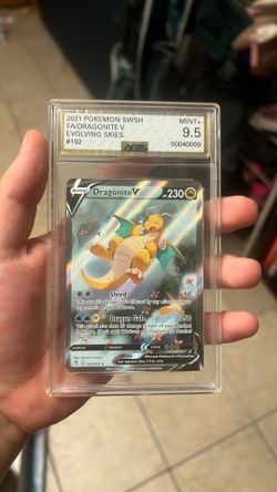 Dragonite V(alternate art) pokemon card