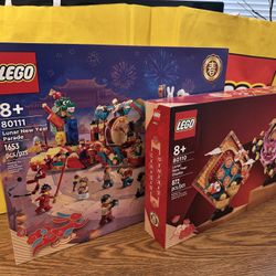 Lego 80111 and Lego 80110