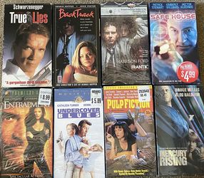 VHS Action Movie Lot #3